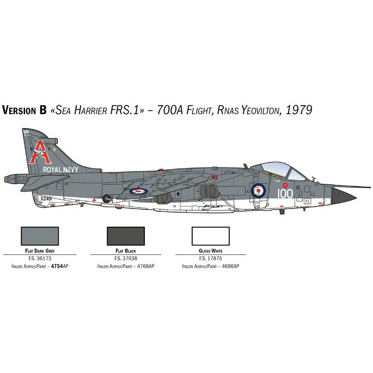 ITALERI 1/72 Sea Harrier FRS.1