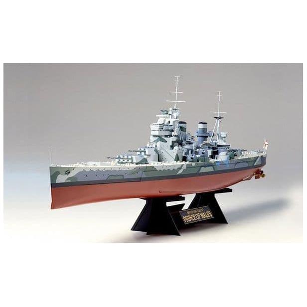 TAMIYA 1/350 British Battleship Prince of Wales