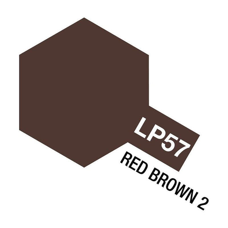 TAMIYA LP-57 Red Brown 2 Lacquer Paint 10ml 82157