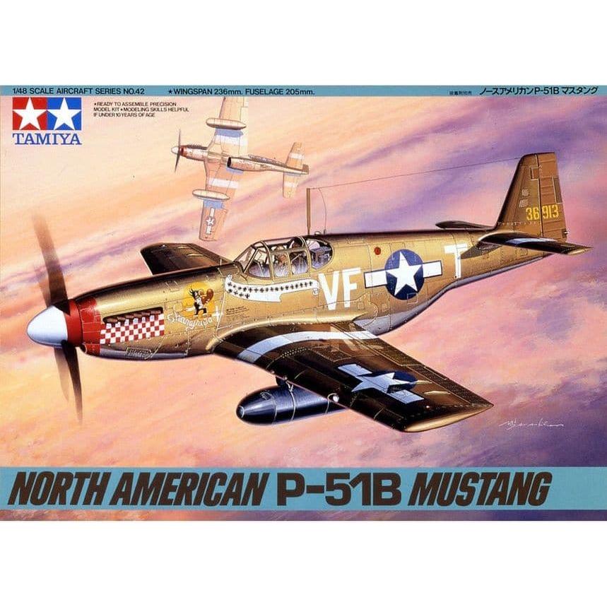 TAMIYA 1/48 North American P-51B Mustang