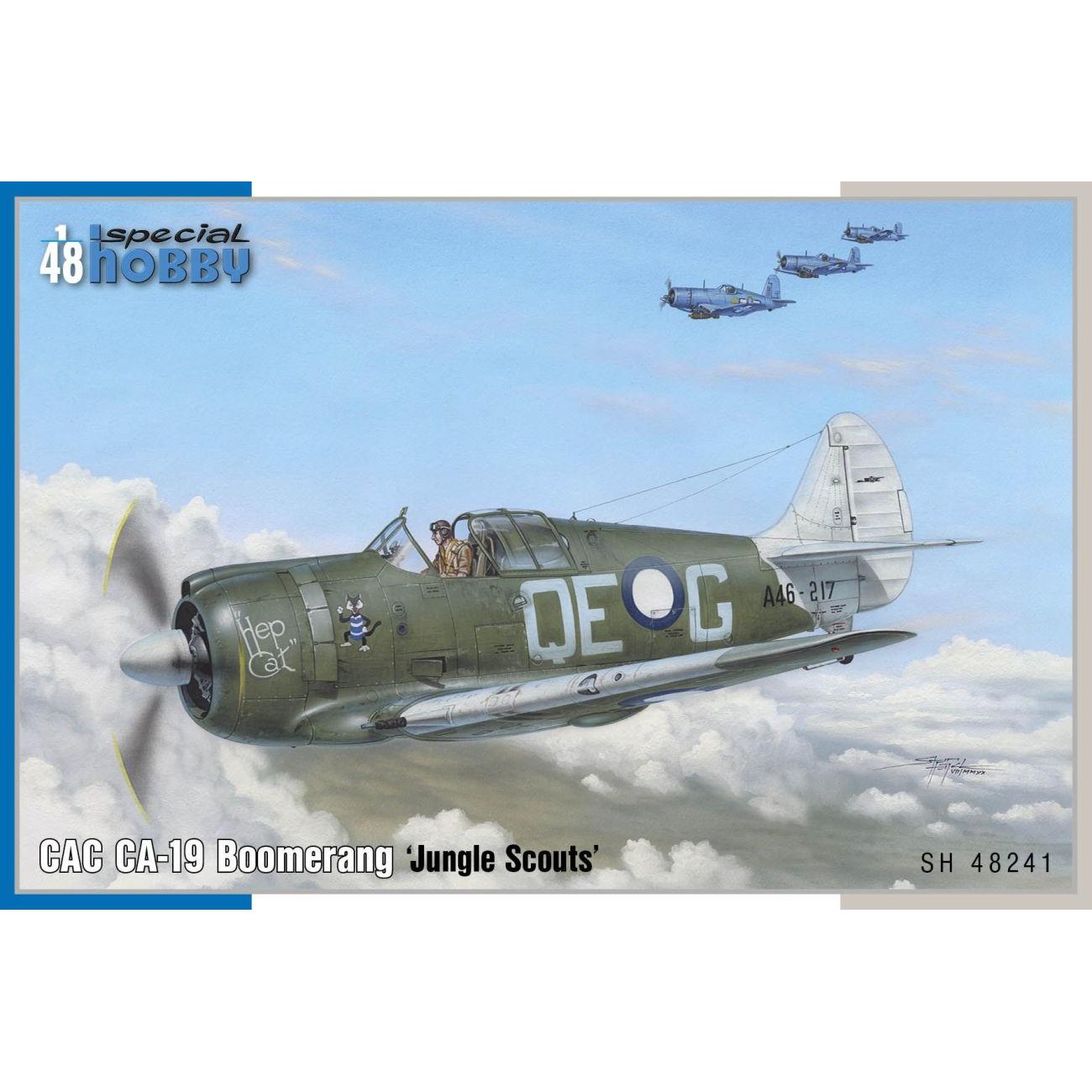SPECIAL HOBBY 1/48 CAC CA-19 Boomerang ‘Jungle Scouts’