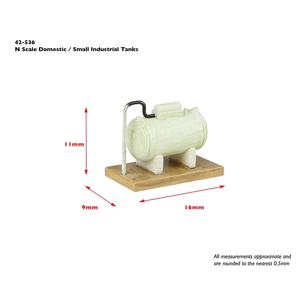 GRAHAM FARISH Scenecraft N Two Domestic/Small Industrial Tanks