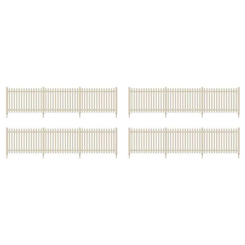 RATIO OO/HO SR Precast Concrete Pale Fencing