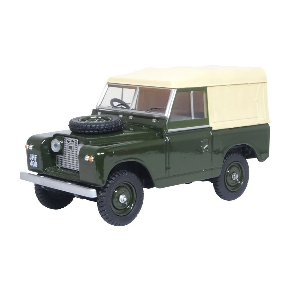 OXFORD LAND ROVER SERIES II SWB CANVAS - BRONZE/GREEN