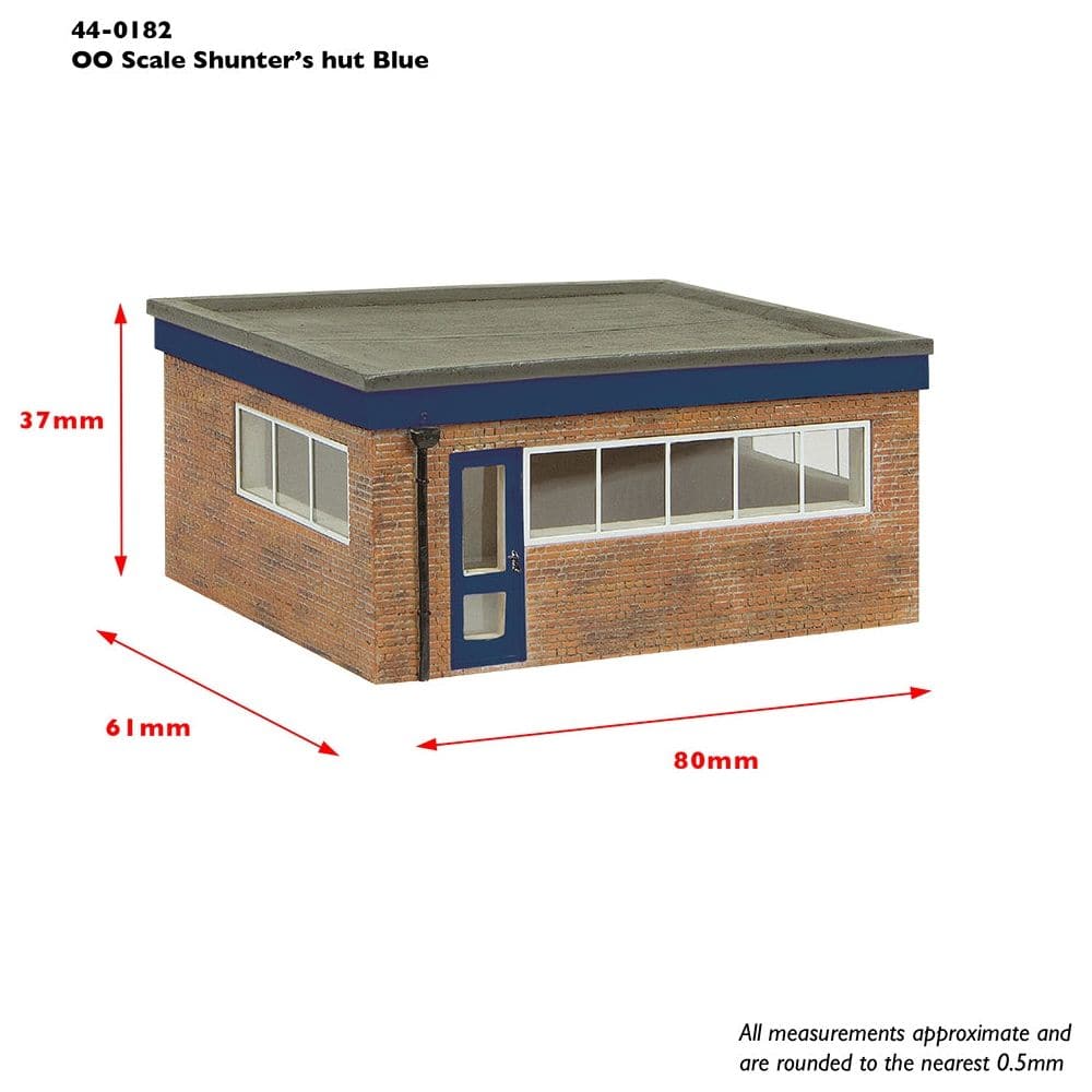 SCENECRAFT OO Shunter's Hut White