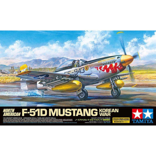 TAMIYA 1/32 North American F-51D Mustang Korean War