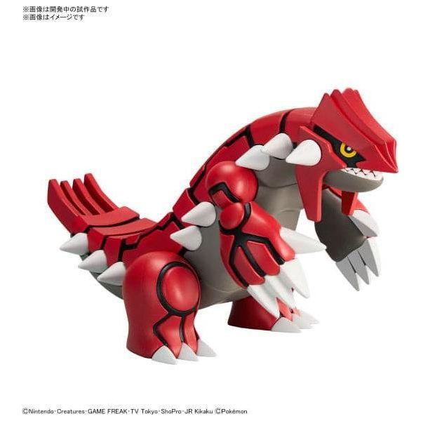 BANDAI Pokemon Model Kit Groudon