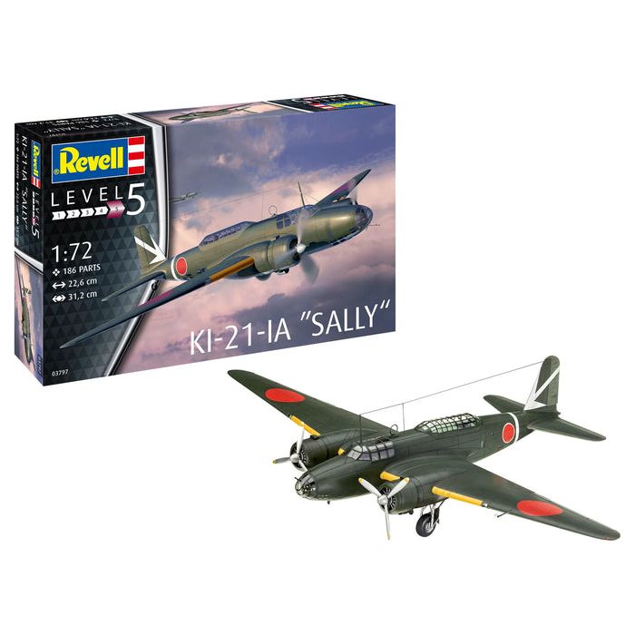 REVELL 1/72 Model Set Ki-21-la "Sally"