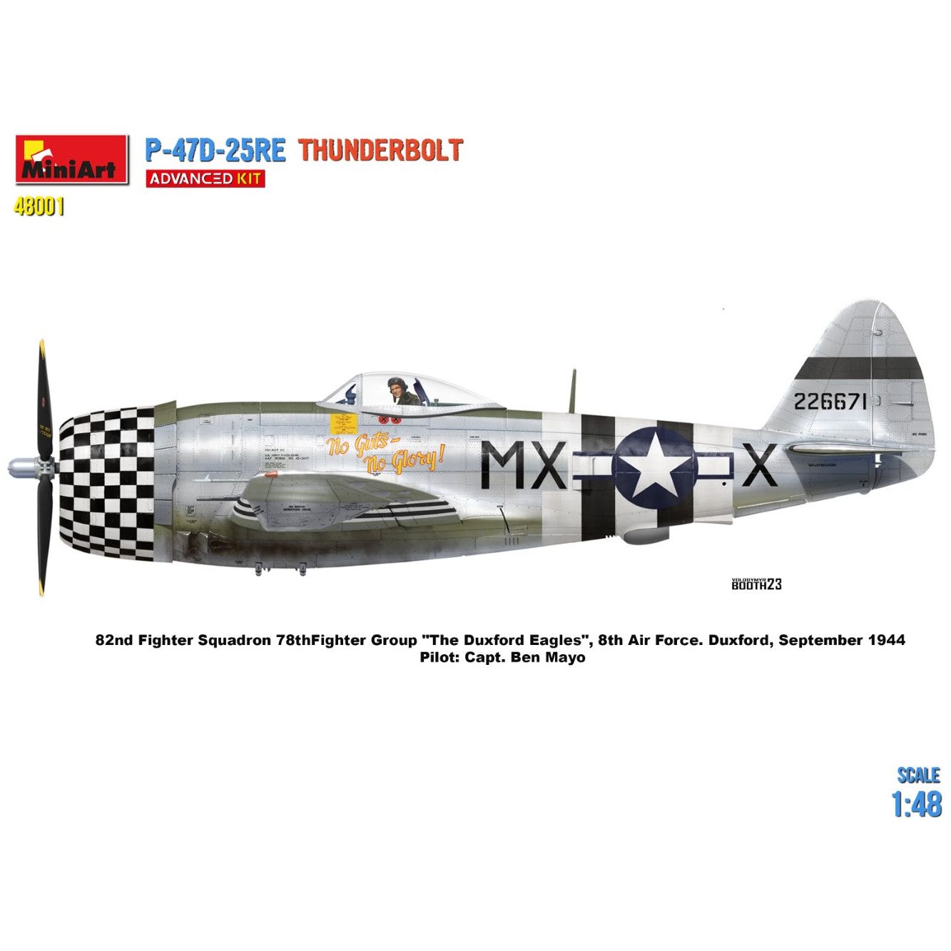 MINIART 1/48 P-47D-25RE Thunderbolt Advanced Kit