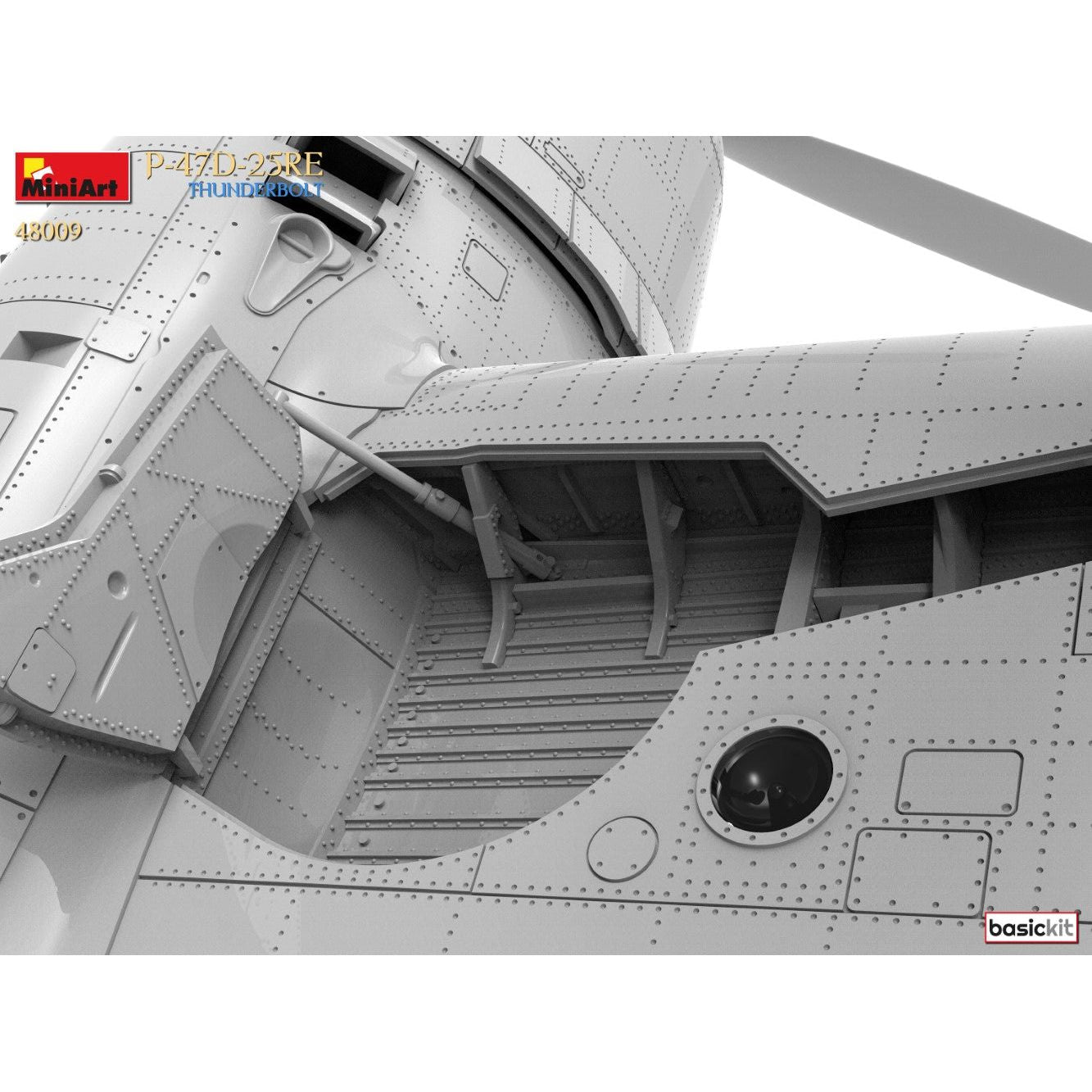 MINIART 1/48 P-47D-25RE Thunderbolt Basic Kit