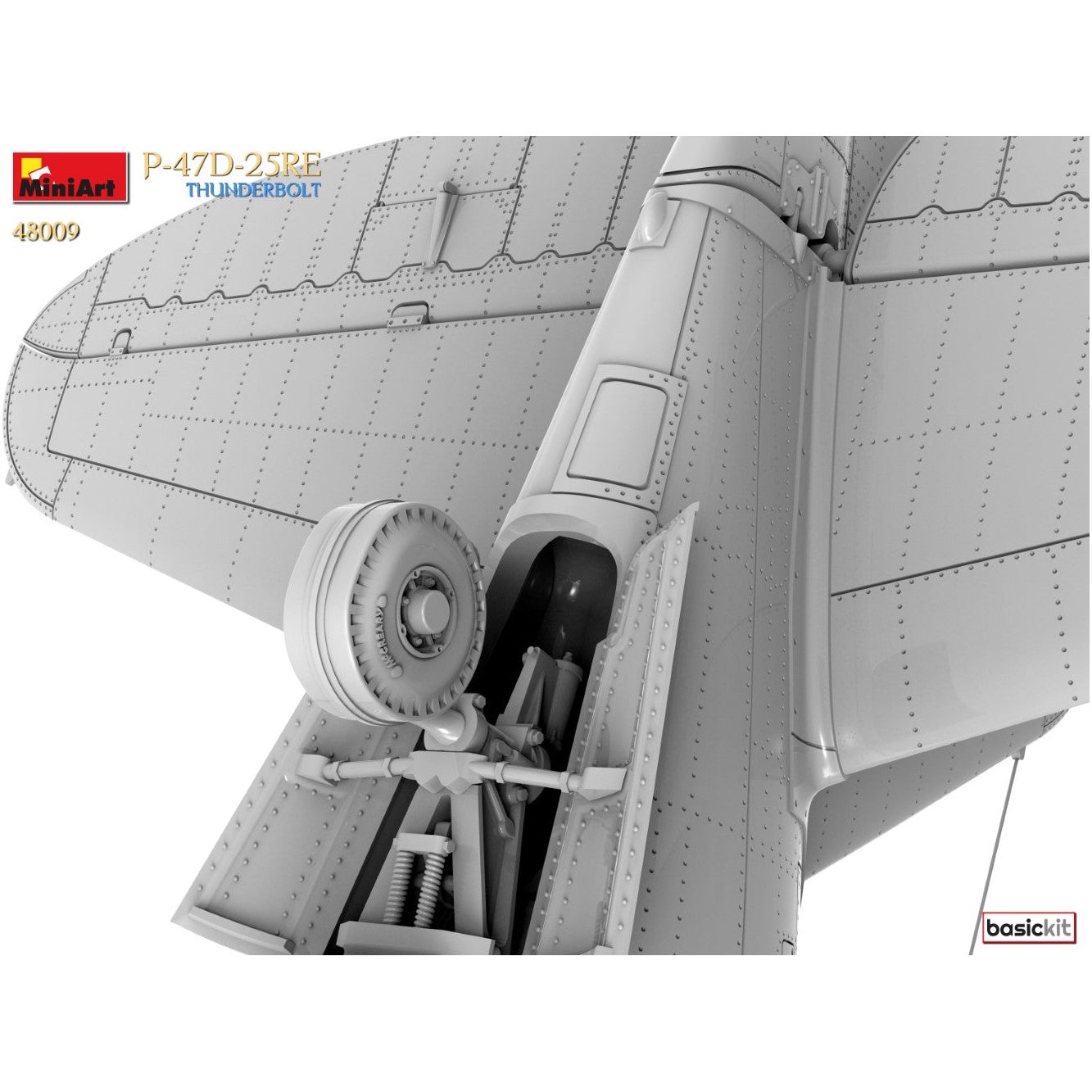 MINIART 1/48 P-47D-25RE Thunderbolt Basic Kit