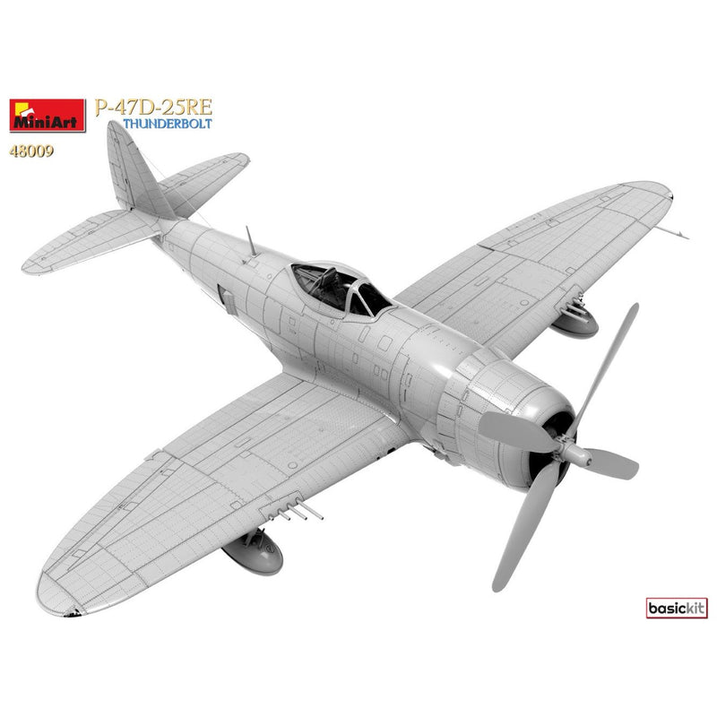 MINIART 1/48 P-47D-25RE Thunderbolt Basic Kit