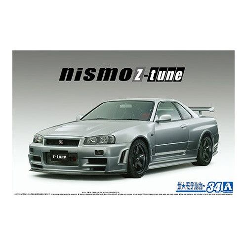 AOSHIMA 1/24 Nismo BNR34 Skyline GT-R Z-tune '04