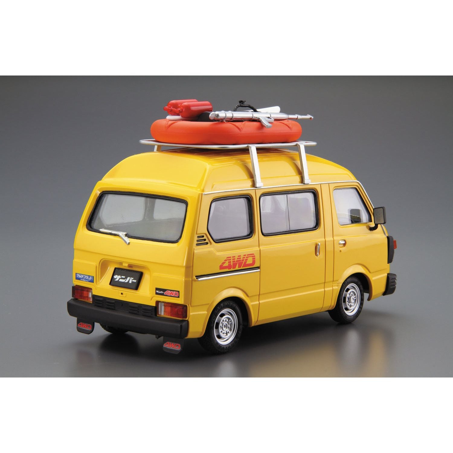AOSHIMA 1/24 Subaru TT1 Sambar 
High-Roof 4WD '80
