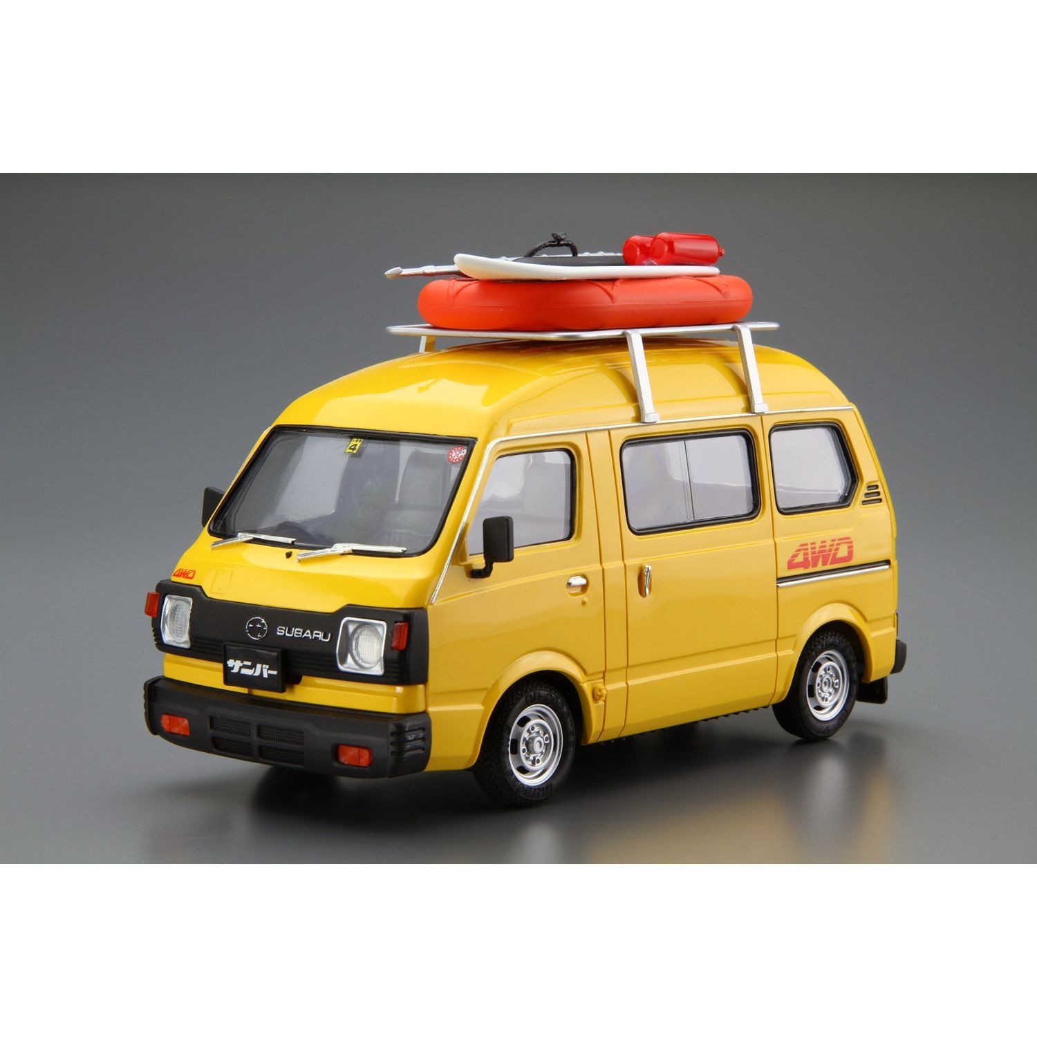 AOSHIMA 1/24 Subaru TT1 Sambar High-Roof 4WD '80