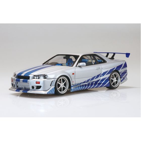 AOSHIMA 1/24 Fast & Furious R34 SKYLINE GT-R