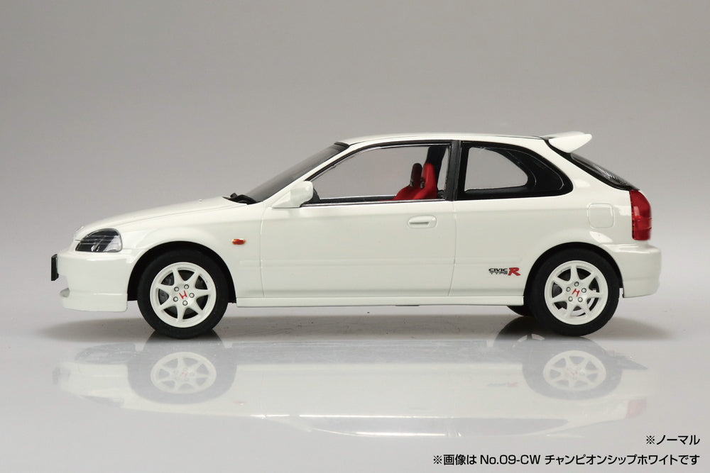 AOSHIMA 1/24 SNAP EK9 CIVIC TYPE R 1997 Championship White