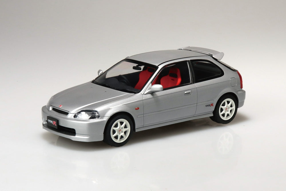AOSHIMA 1/24 SNAP EK9 CIVIC TYPE R 1997 Vogue Silver Metallic