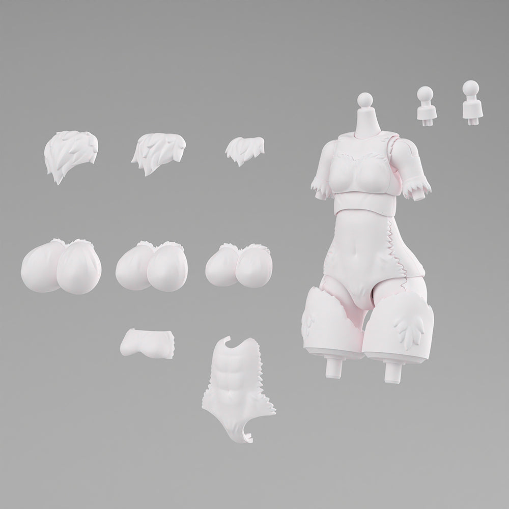 AOSHIMA KEMOPLA - Body Parts Set 01 [Khao Manee Color]