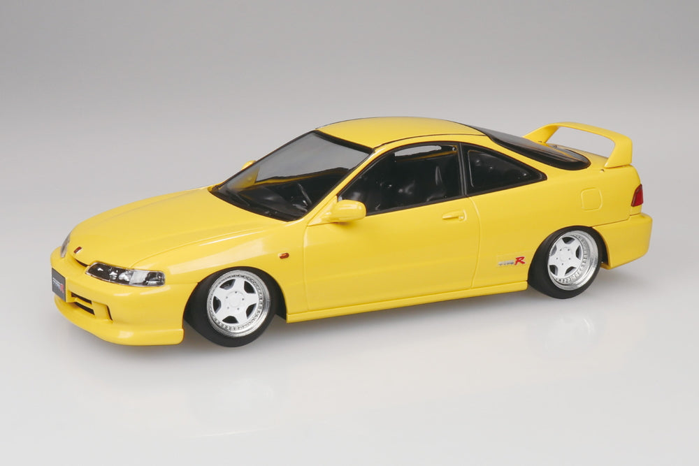 AOSHIMA 1/32 SNAP Honda DC2 Integra TYPE R Custom Wheel (Sunlight Yellow)