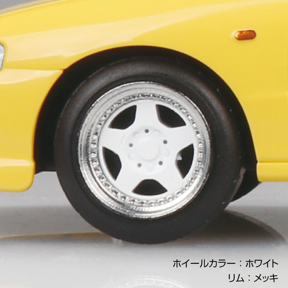 AOSHIMA 1/32 SNAP Honda DC2 Integra TYPE R Custom Wheel (Sunlight Yellow)