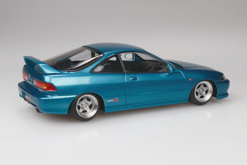 AOSHIMA 1/32 SNAP Honda DC2 Integra TYPE R Custom Wheel (Metallic Green)