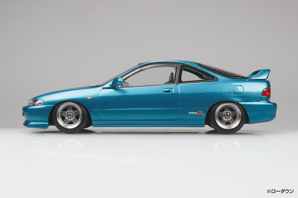 AOSHIMA 1/32 SNAP Honda DC2 Integra TYPE R Custom Wheel (Metallic Green)