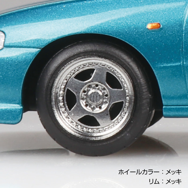 AOSHIMA 1/32 SNAP Honda DC2 Integra TYPE R Custom Wheel (Metallic Green)