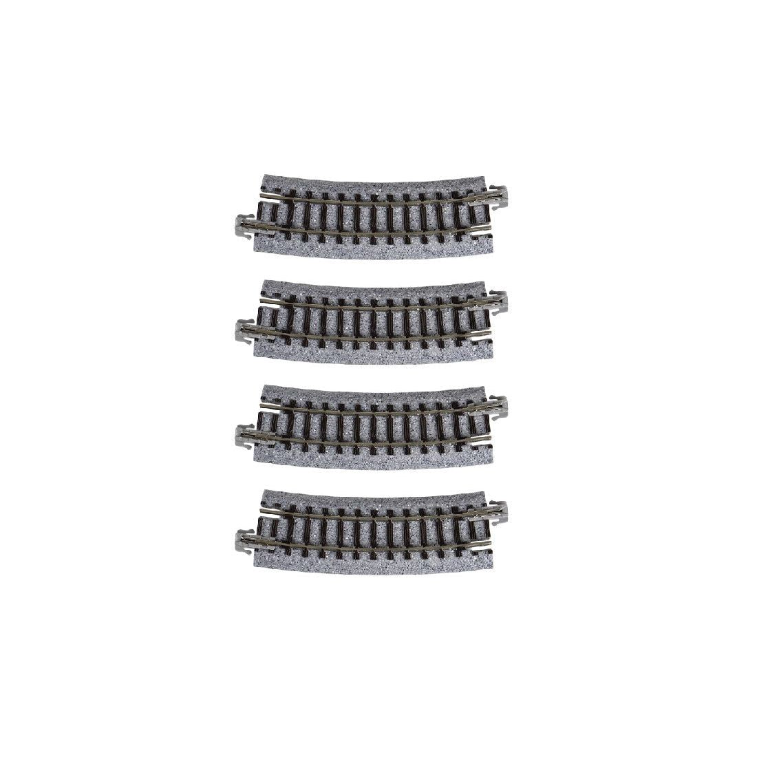 KATO N Unitrack Curved Track R282-15Deg (4 Pack)