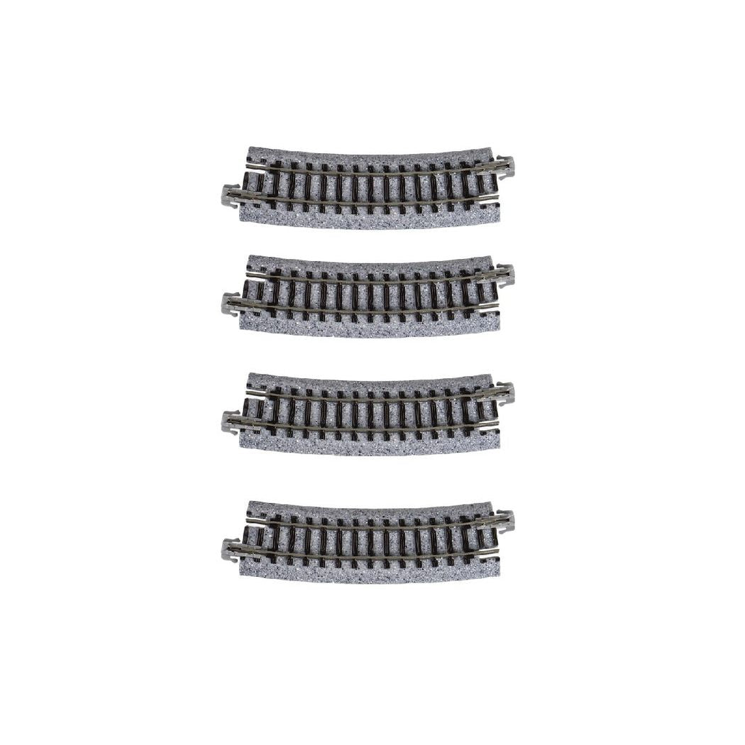 KATO N Unitrack Curved Track R315-15Deg (4 Pack)