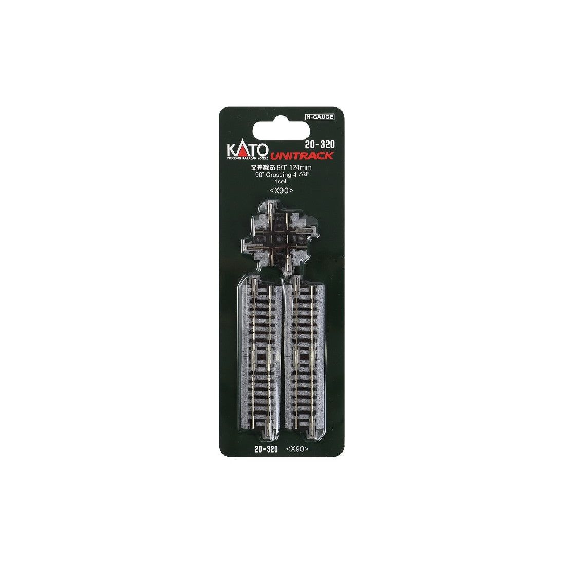 KATO N Unitrack Crossing 90 Degree