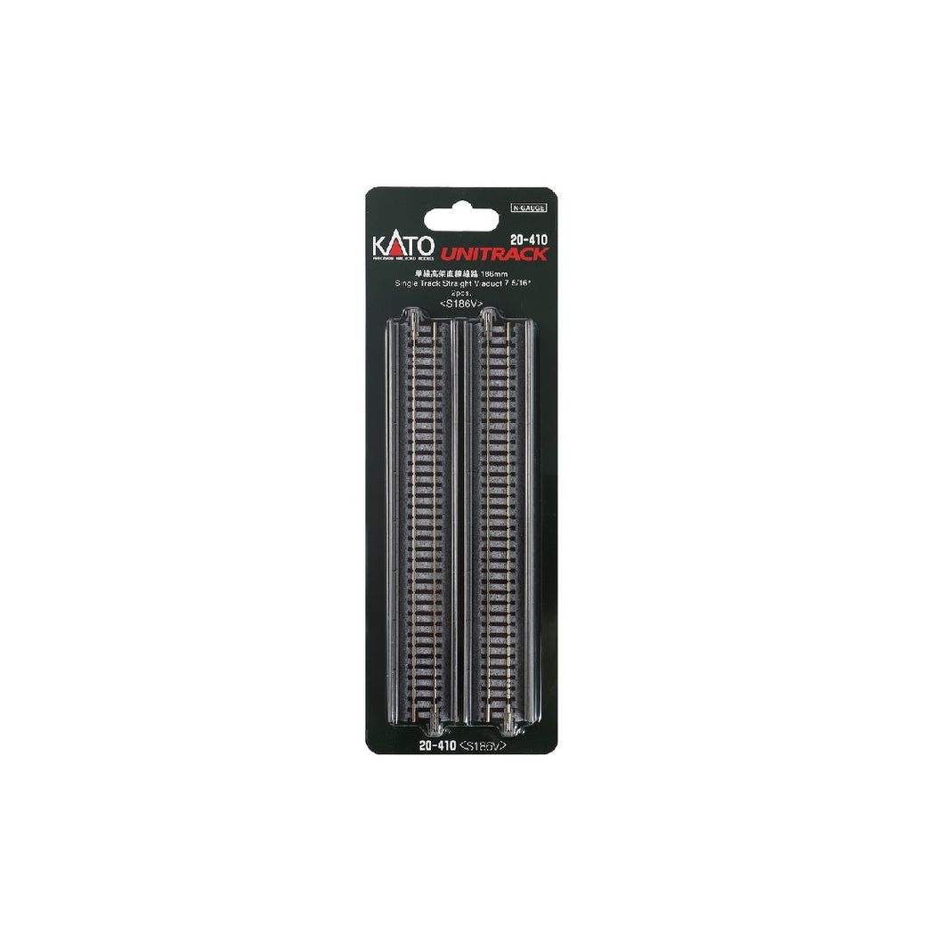KATO N Unitrack Single Track Straight Viaduct 186mm (2)