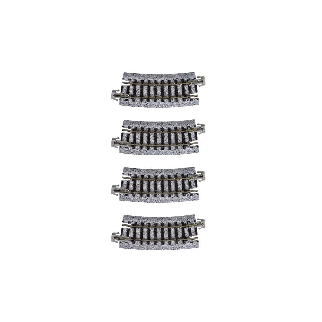 KATO N Unitrack Curved Track R216/15Deg (4 Pack)