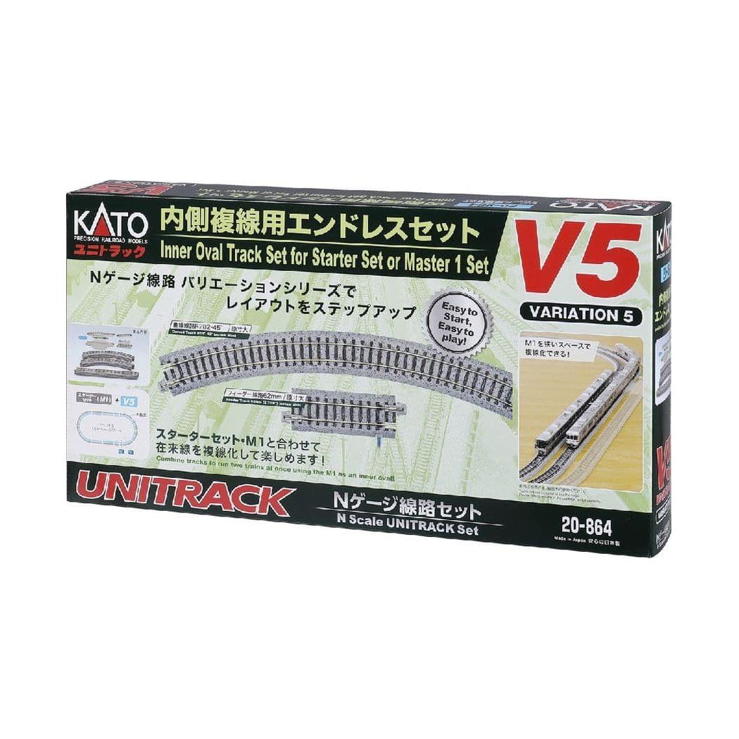 KATO N Unitrack Inner Oval Track Set for Starter Set or Master 1 Set V5
