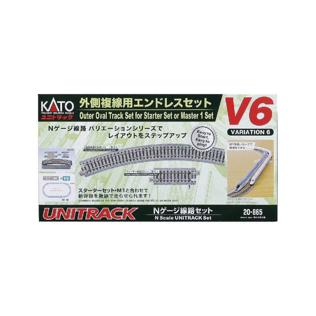 KATO UNITRACK OUTER OVAL STARTER SET (KA20-865V6)