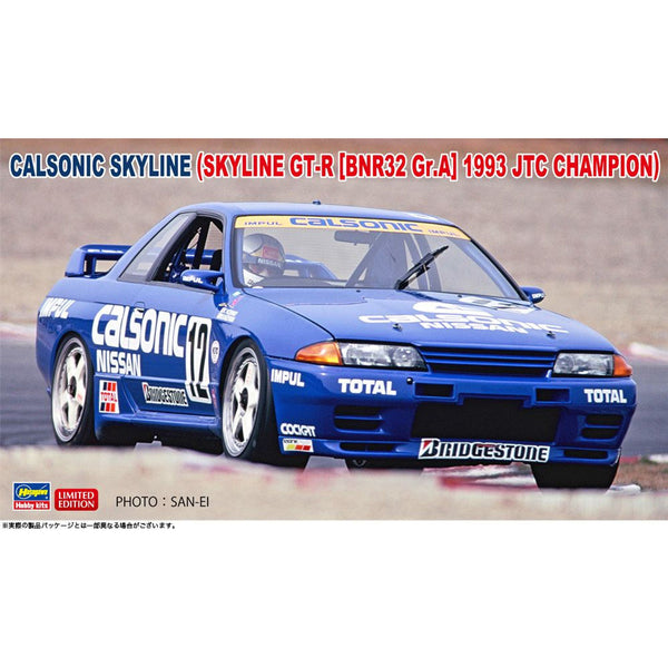 HASEGAWA 1/24 Calsonic Skyline (Skyline GT-R [BNR32 Gr.A] 1993 JTC Champion)
