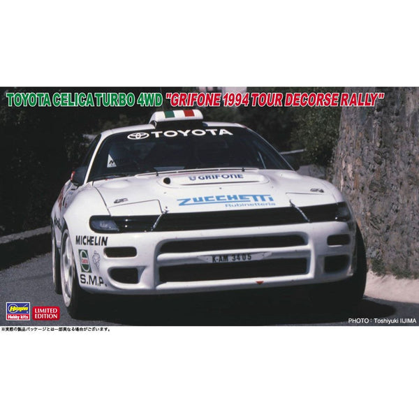 HASEGAWA 1/24 Toyota Celica Turbo 4WD "Grifone 1994 Tour De Corse Rally"