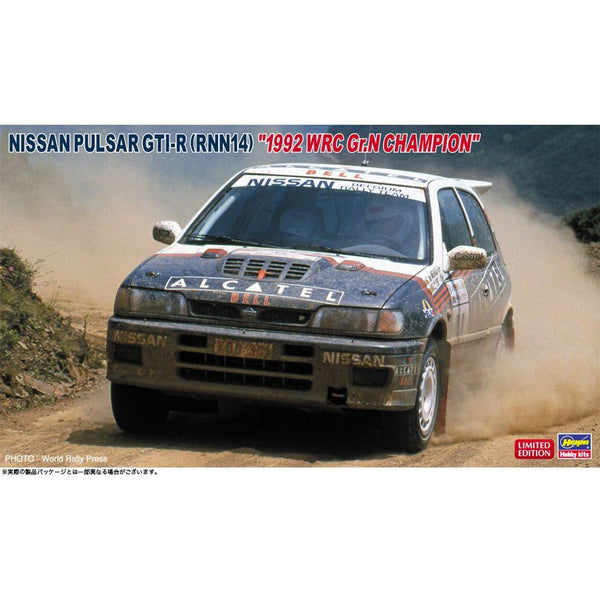 HASEGAWA 1/24 Nissan Pulsar GTI-R (RNN14) "1992 WRC Gr. N Champion"