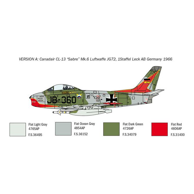 ITALERI 1/48 F-86E Sabre