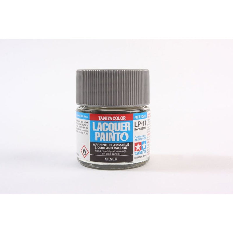 TAMIYA LP-11 Silver Lacquer Paint 10ml