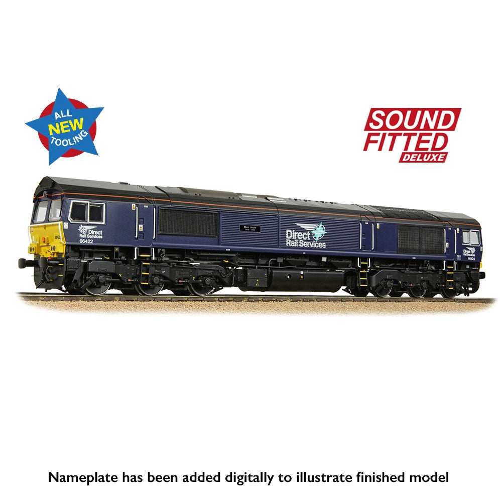 Class 66/4 66422 'Max Joule 1958-1999' DRS Compass (Small Logo)