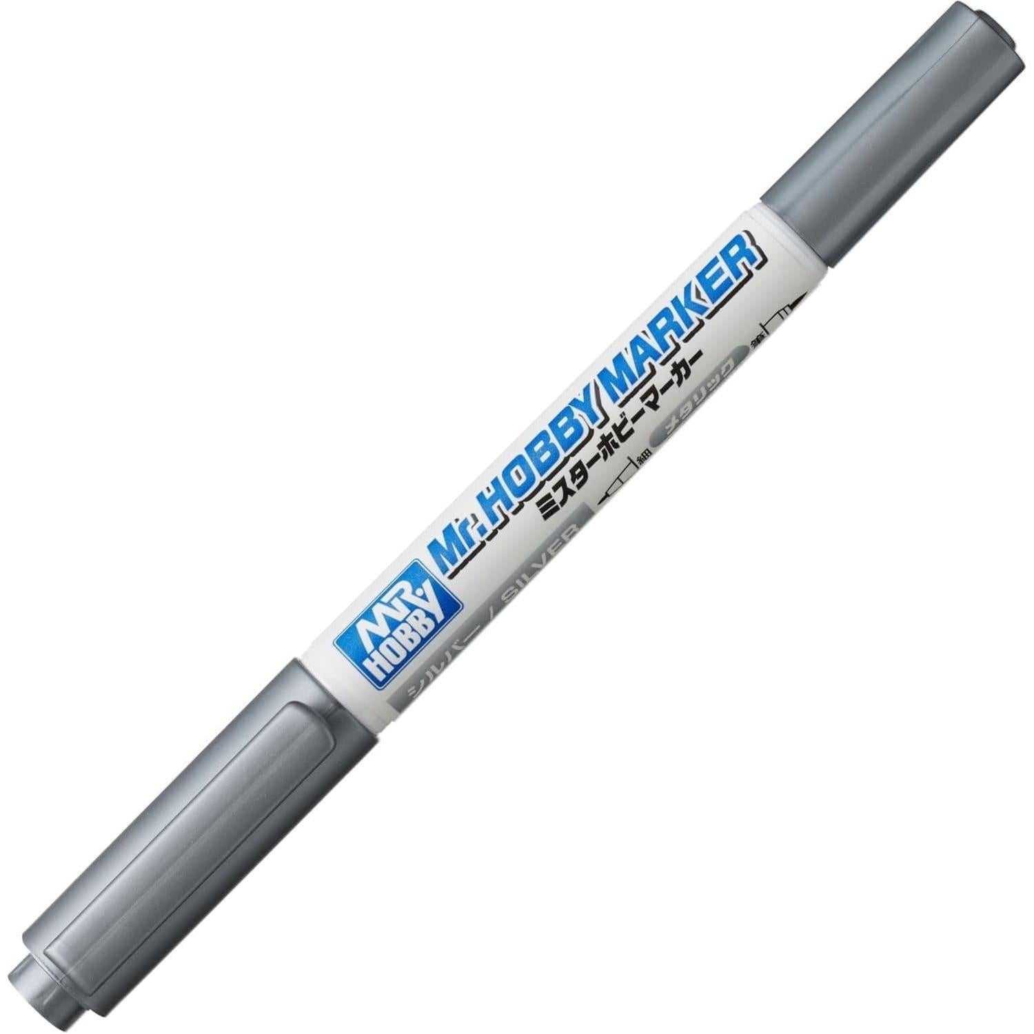 GSI Mr Hobby Marker Silver Aqueous Paint Marker