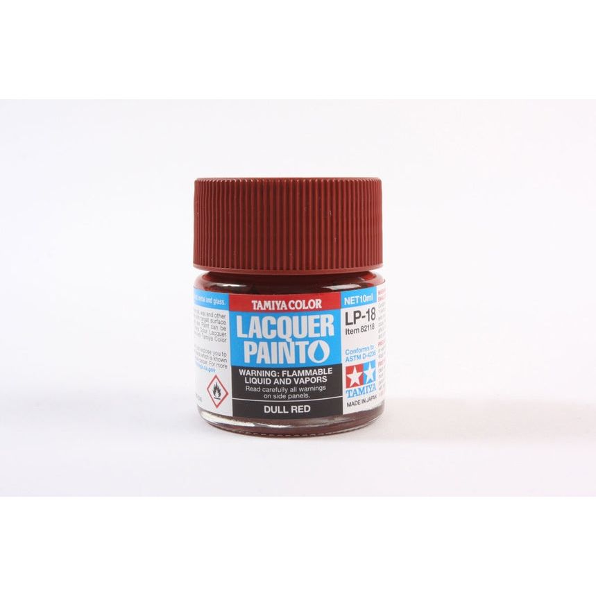 TAMIYA LP-18 Dull Red Lacquer Paint 10ml