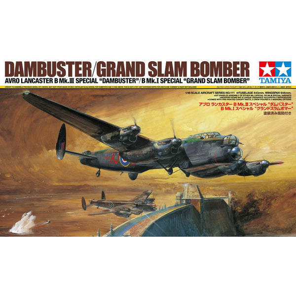 TAMIYA 1/48 Dambuster/Grand Slam Bomber Avro Lancaster B Mk III