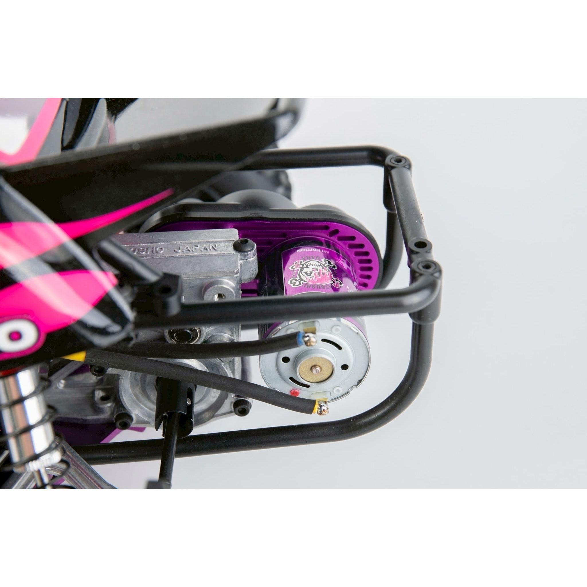 PINE BEACH 380 Motor Mount for KYOSHO Scorpion Series ATSUSHI HARA PBRW-101AH Limited Edition Purple