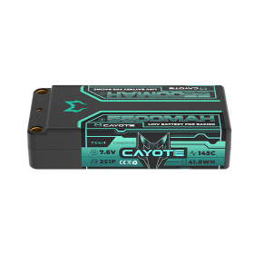 CAYOTE Racing Lipo Battery, 145C, 5500mAh, 7.6V, 41.8Wh
