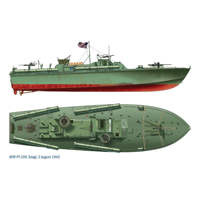 ITALERI 1/35 Motor Torpedo Boat PT-109