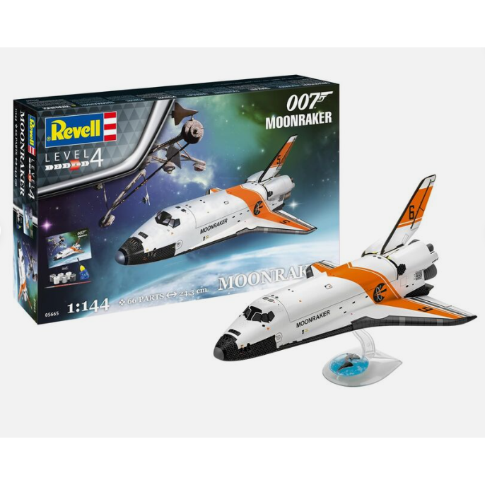 REVELL 1/144 007 James Bond Moonraker Shuttle "Moonraker"