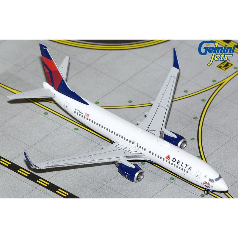 GEMINI JETS 1/400 Delta Air Lines B737-800W N3746H 'Atlanta Braves'/'World Champions'