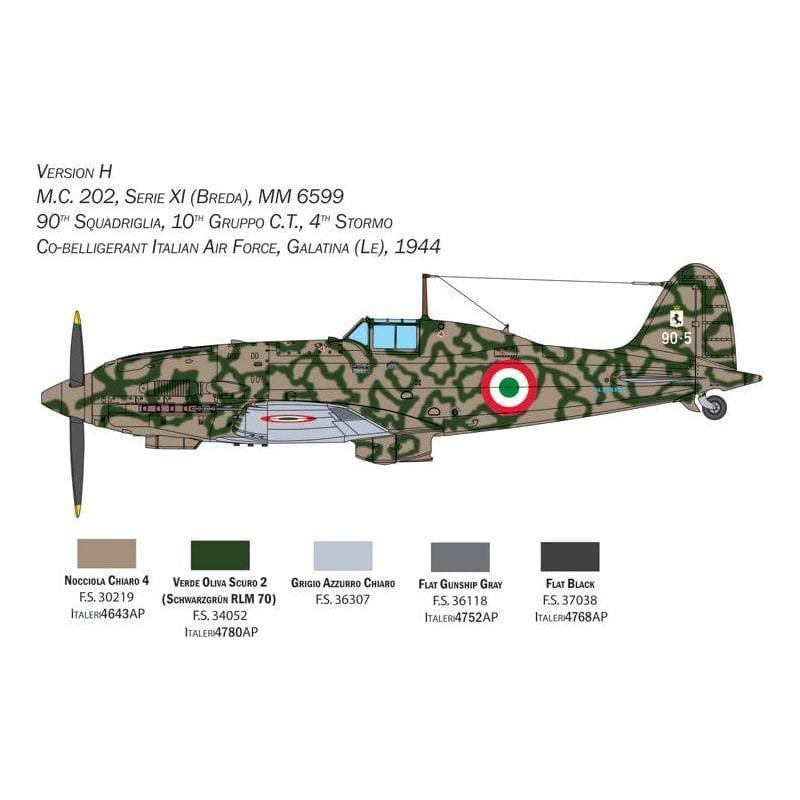 ITALERI 1/32 Macchi MC.202 Folgore